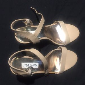 Steve Madden Nude Heels